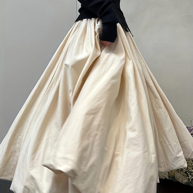 TEMU Fashion Women's Lantern Skirt Half-skirt For