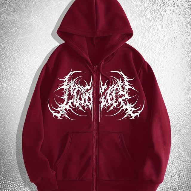 TEMU Cárdigan casual de otoño e invierno para hombre con diseño de de manos de doble calavera