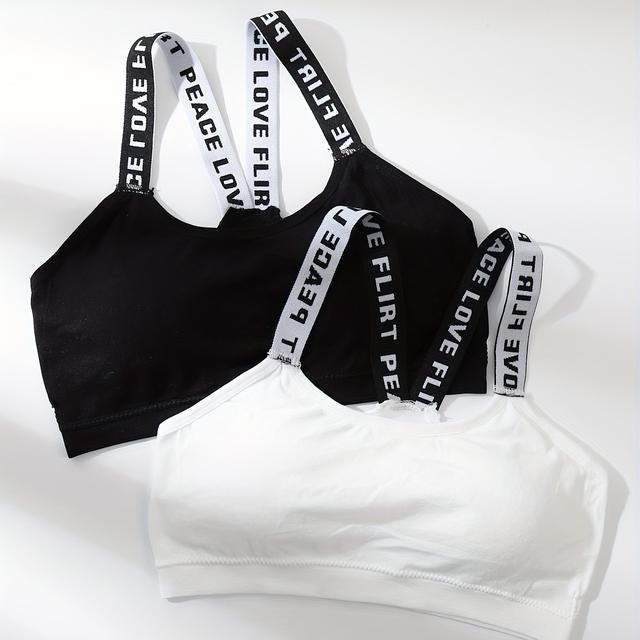 TEMU Two-pack Letter -back Tank Tops