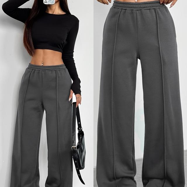 TEMU Lockere, weite Sweatpants für junge Teenager, für lässige Ausflüge im Herbst und Winter, inspiriert vom Y2K-Stil, für Outdoor-Aktivitäten, für Teenager