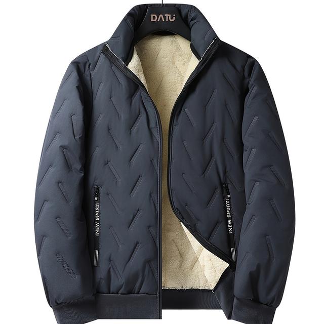 TEMU Men's Fleece-lined Jacket