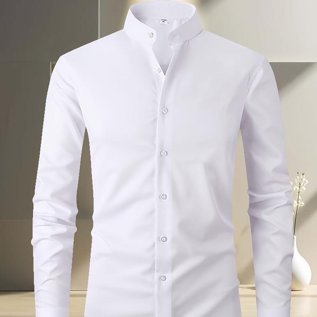 TEMU Chemise à manches longues "Men's Treasure"