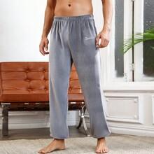 Men's Letter Printed Home Clothing Bottoms