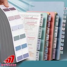 30-60pcs/1bag Index Sticky Notes For Classification & Writing, Colorful Fluorescent Stickies, Transparent Memo Pads, Index Tabs For Labeling