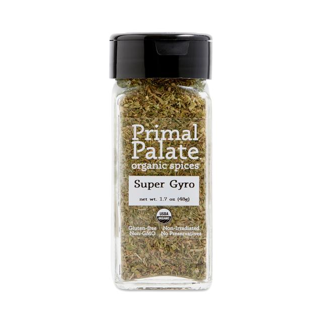 Primal Palate Seasoning, Super Gyro 1.2 oz jar