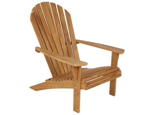 Barlow Tyrie Adirondack Armchair - Natural Teak