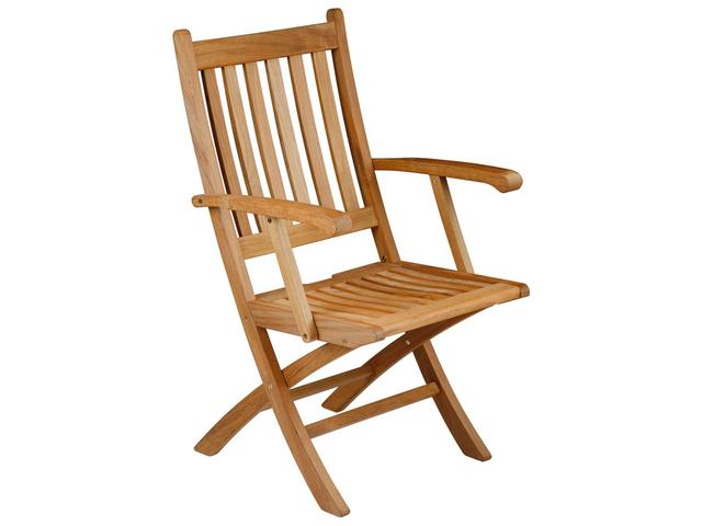 Barlow Tyrie Ascot Dining Arm Chair - Natural Teak
