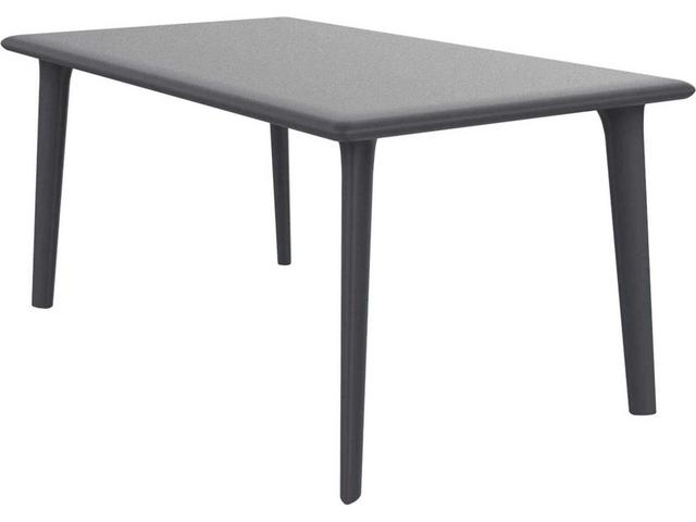 Resol New Dessa Rectangular Dining Table Dark Grey