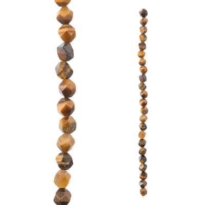 Tiger Eye Faceted Beads by Bead Landing™ in Brown/Black | 8 mm | Michaels®