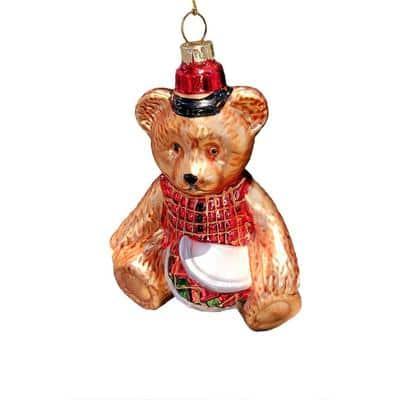 Wizardi 8.27" x 11.81" Ceramic Bird Christmas Ornament, 1pc. | Michaels®