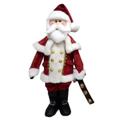 Santa's Workshop 22" Merry Christmas Santa Figurine By Santasworkshop | 11" x 22" | Michaels®