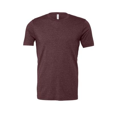 BELLA+CANVAS® Adult Unisex Heather T-Shirt in Maroon | 2XL | Michaels®