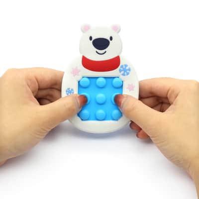 Polar Bear Fidget Keychain by Creatology™ | Michaels®
