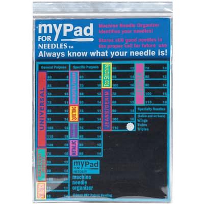 myPad For Needles™ Machine Needle Organizer By Euro-Notions in Black | 6.75" x 6.75" | Michaels®