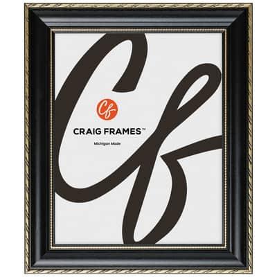 Craig Frames Victoria Black & Gold Picture Frame in Black/Gold | 17" x 20" | Michaels®