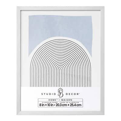 Home™ Silver Aluminum Frame by Studio Decor® | 8" x 10" | Michaels®