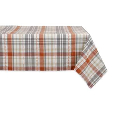 DII® 120" Autumn Afternoon Plaid Tablecloth | 60" x 120" | Michaels®
