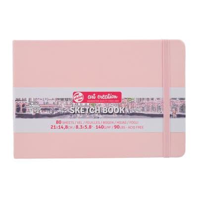 Talens Art Creation Hardcover Sketchbook in Pastel Pink | 8.3" x 5.8" (A5) | Michaels®
