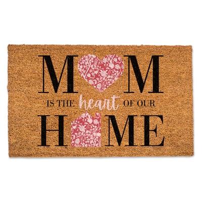 Mom is the Heart of our Home Door Mat By Designs Direct | 30" x 18" | Michaels®