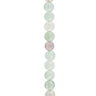 Pink & Blue Faceted Fluorite Coin Beads by Bead Landing™ in Pink/Blue | 6 mm | Michaels®