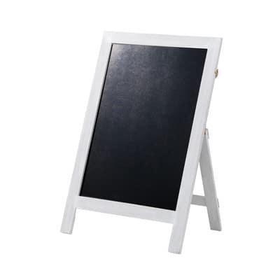 Glitzhome® 30" White Wood Chalkboard | 19" x 1.5" x 29.75" | Michaels®