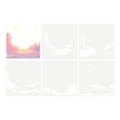 Night Sky Layering Stencils by Recollections™ | 6" x 6" | Michaels®