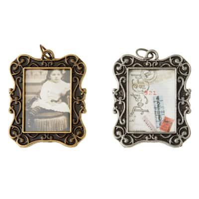 Found Objects™ Frame Charms By Bead Landing™ | 42 mm | Michaels®