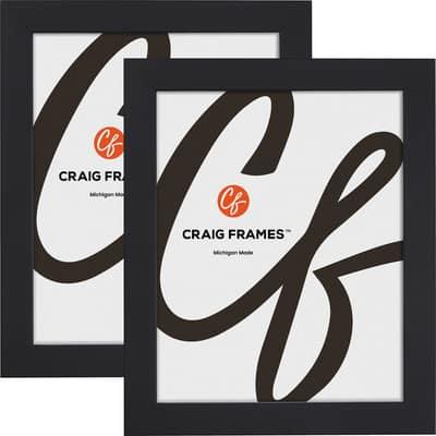 2 ct Craig Frames Essentials Modern Black Picture Frame | 9" x 12" | Michaels®