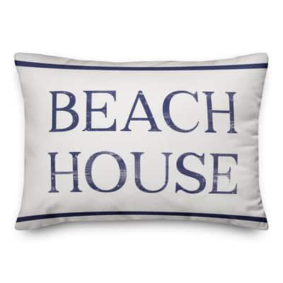 Beach House 14" x 20" Indoor / Outdoor Pillow By Designs Direct | Michaels®