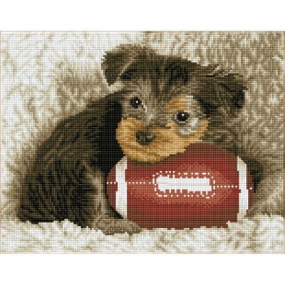 Diamond Dotz® Intermediate Footy Pup Diamond Painting Kit | 12.6" x 16.14" | Michaels®