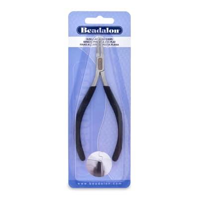 Beadalon® Slim Line Flat Nose Pliers in Black | 5.75" | Michaels®