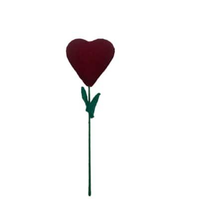 12.5" Red Felt Heart Pick by Celebrate It™ | Michaels®