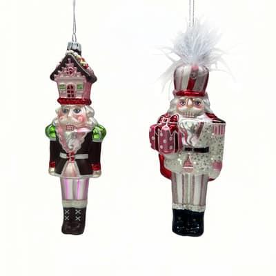Assorted 7" Nutcracker Glass Ornament by Ashland® 1pc. | Michaels®