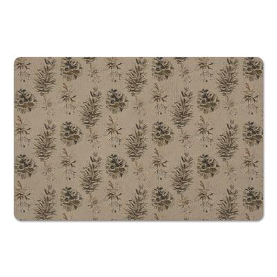 Pinecones on Brown Floor Mat By Designs Direct | 18" x 27" | Michaels®