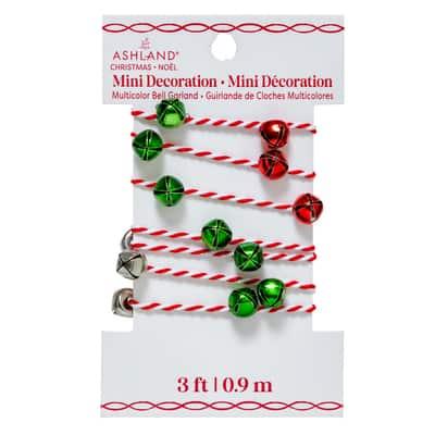 Mini Multicolor Bell Garland by Ashland® | 3 ft | Michaels®