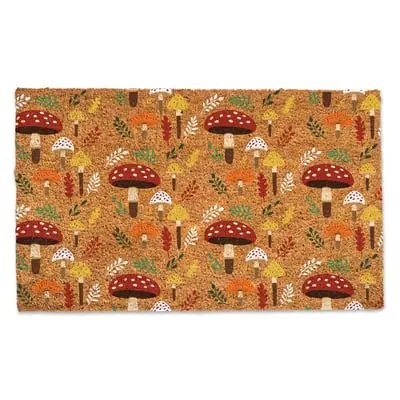 Mushroom Pattern Doormat By Designs Direct | 30" x 18" | Michaels®