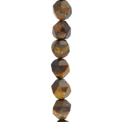 Yellow Tiger's Eye Triangle Faceted Beads, 10mm by Bead Landing™ | 10 mm | Michaels®