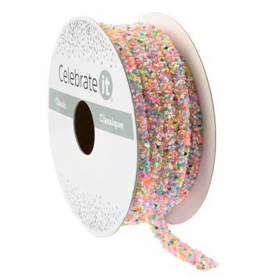 1/4" x 2yd. Glitter Rope Ribbon by Celebrate It® Classic | Michaels®