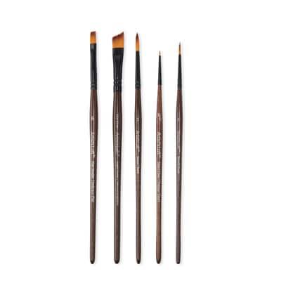 Golden Synthetic Acrylic 5 Piece Brush Set Paint By Artist's Loft™ | Michaels®