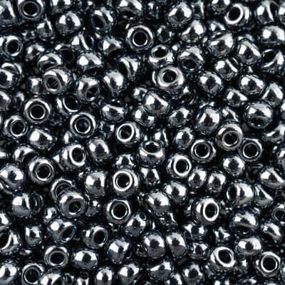 John Bead 8/0 Miyuki Glass Seed Beads, 12g in Gunmetal | Michaels®