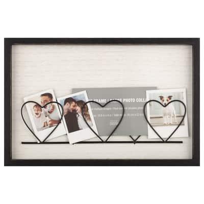 5 Opening Black Wire Heart Collage Frame by Studio Decor® | 13.8" x 9" | Michaels®