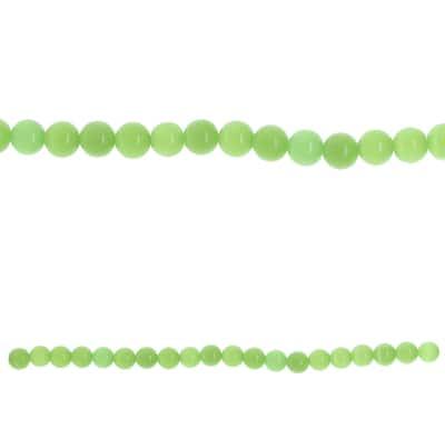 Peridot Cat's Eye Glass Round Beads, 10mm by Bead Landing™ | 10 mm | Michaels®