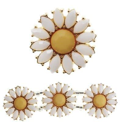Daisy Metal & Resin Sliders, 26mm by Bead Landing™ | 26 mm | Michaels®