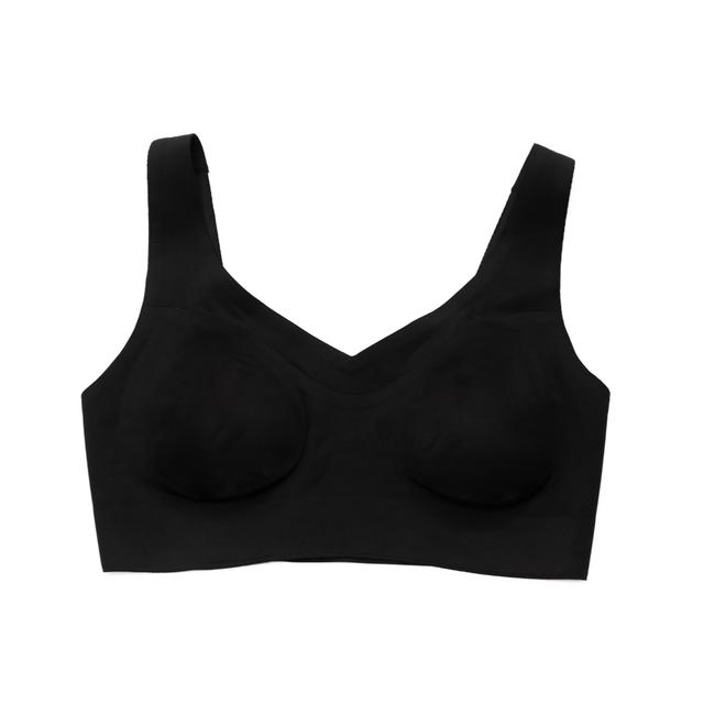 Rhonda Shear Shapewear Shear Infinity Edge Sweetheart Bra | Style: Black | Size: 3X | by TSC