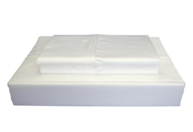 Maholi Bamboo Solid 310 Thread Count Sheet Set | Style: White | Size: TWIN | by TSC