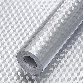 40X100cm Waterproof Wall Paste Kitchen Sticker Wallpaper Self-adhesive Reinforced Cabinet Moisture-proof Aluminum Foil Kitchen High Temperature And Oil Proof S