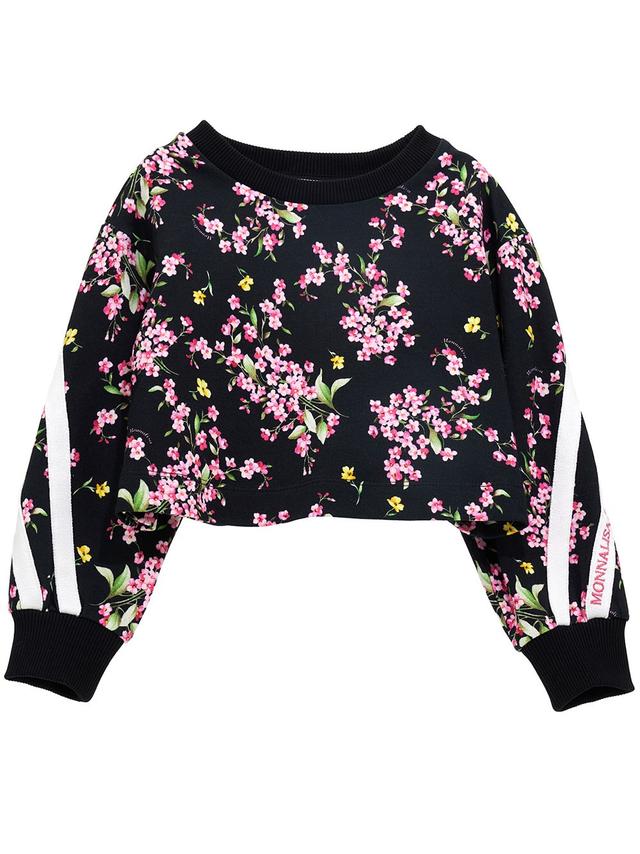 MONNALISA KIDS Cropped Sweatshirt