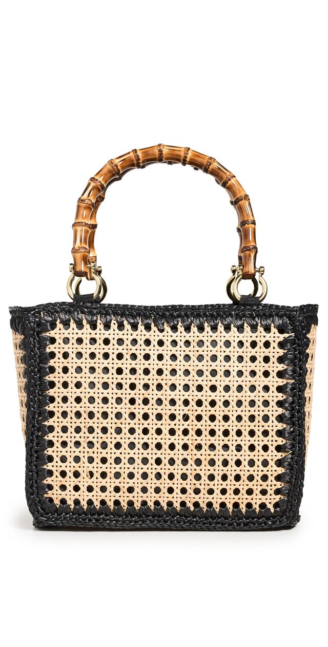 Caterina Bertini Natural Bag Nat/Black 100 One Size