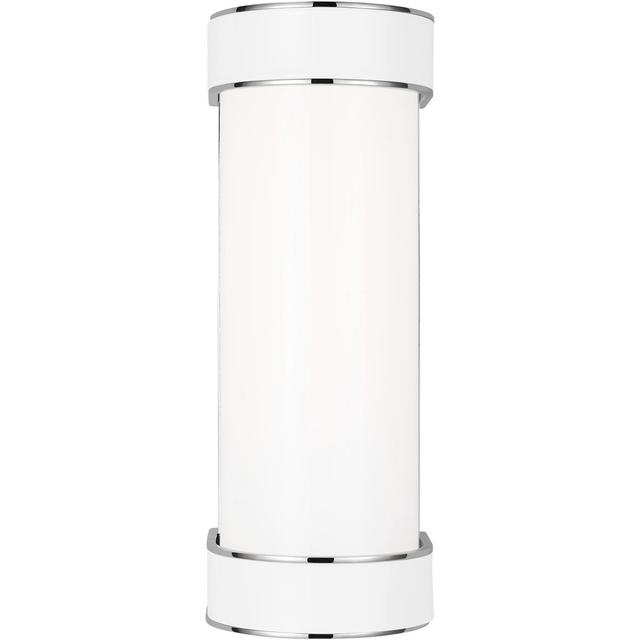 Visual Comfort Studio Collection KSW1051PNGW kate spade new york Monroe LED 4.5 inch Polished Nickel Vanity Light Wall Light