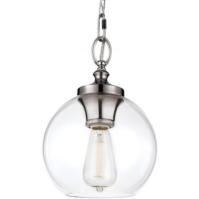 Visual Comfort Studio Collection P1308PN Sean Lavin Tabby 1 Light 8.5 inch Polished Nickel Mini-Pendant Ceiling Light